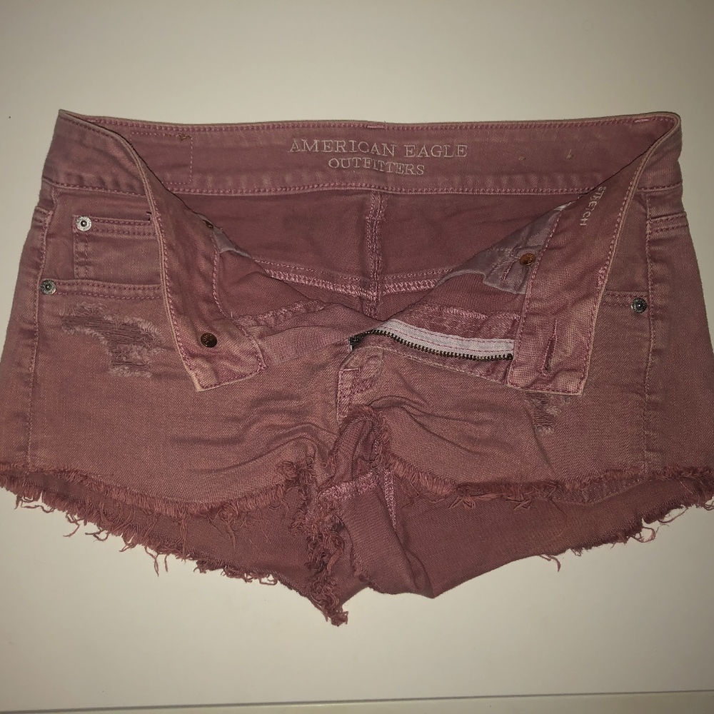 AE distressed Jean Shorts